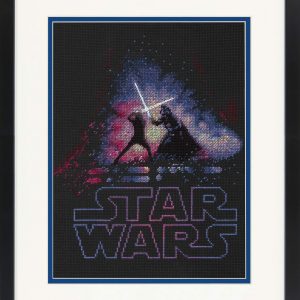 Star Wars Luke Skywalker and Darth Vader Cross Stitch Kit