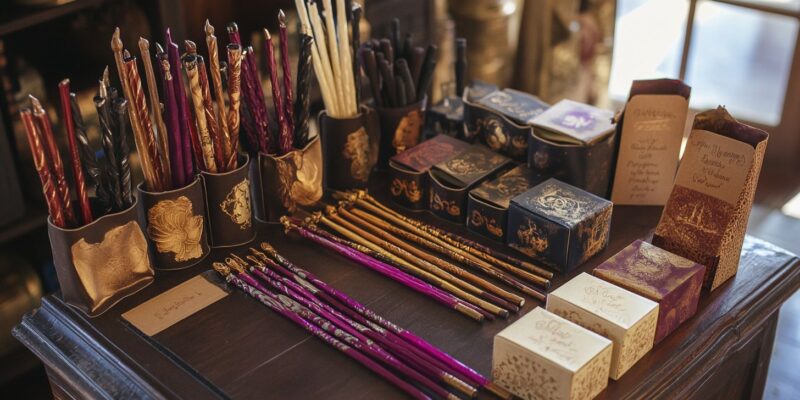 Wand Making Station for a Harry Potter Party: A Magical Craft Experience