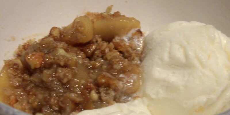 Delectable Apple Crisp