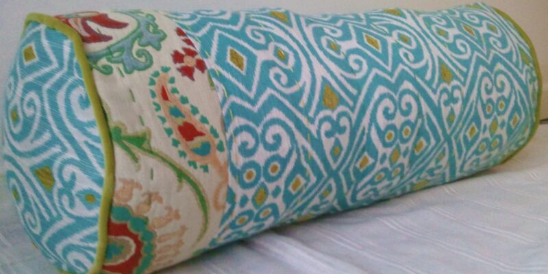 DIY Anthropologie-inspired Bolster Pillow