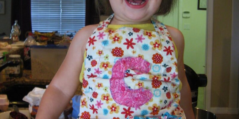 Aprons and cookies