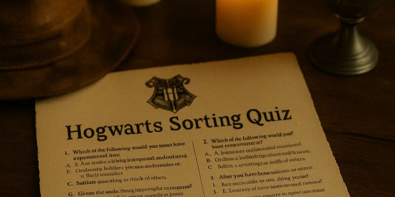 Hogwarts Sorting Quiz for Your Harry Potter Party