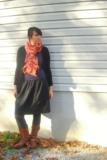 DIY Beginners Anthropologie-inspired Ruffled Scarf