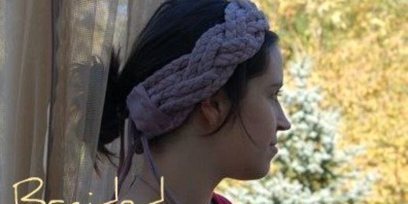 DIY Braided T-shirt Yarn Headwrap